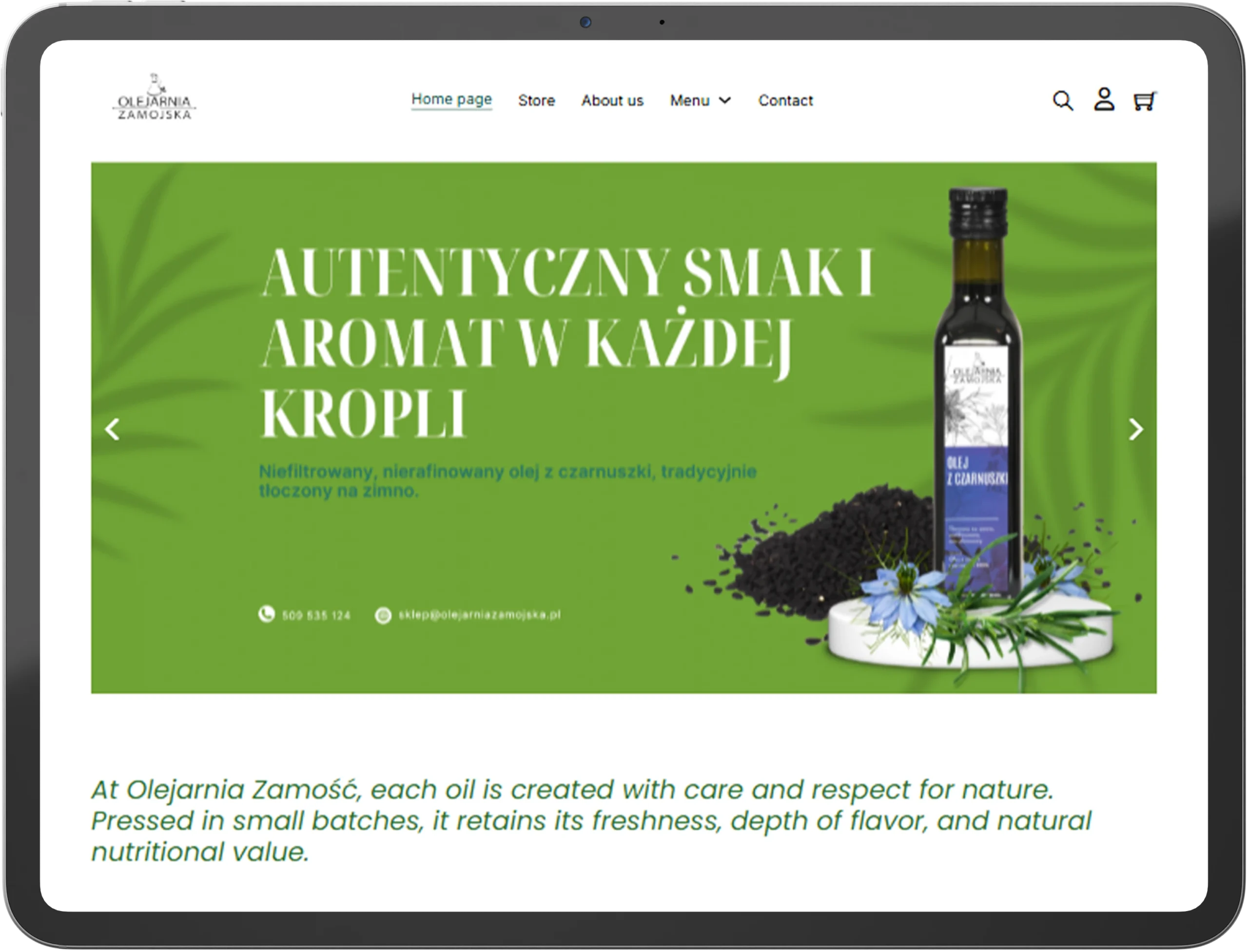 Olejarnia Agency Mockup