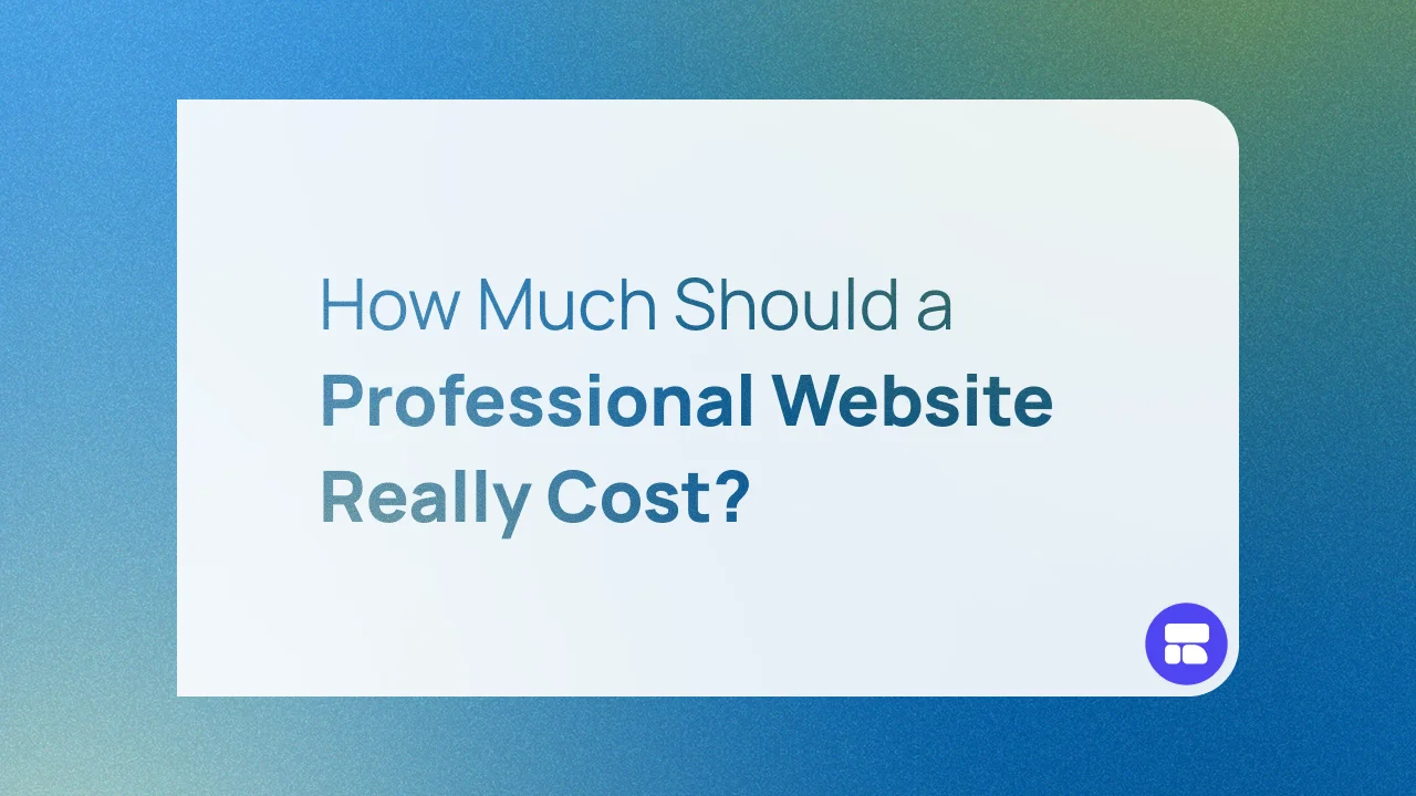 How Much Should a Professional Website Really Cost