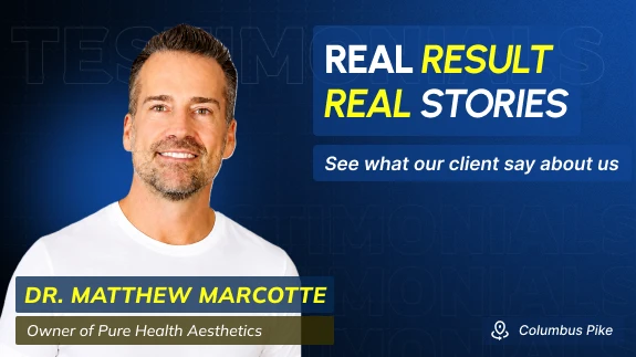 Client Testimonial Thumbnail - Dr. Matthew Marcotte - Pure Health Aesthetics